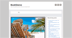 Desktop Screenshot of bookglance.com