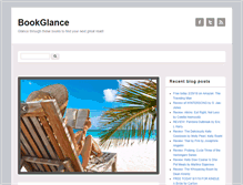 Tablet Screenshot of bookglance.com
